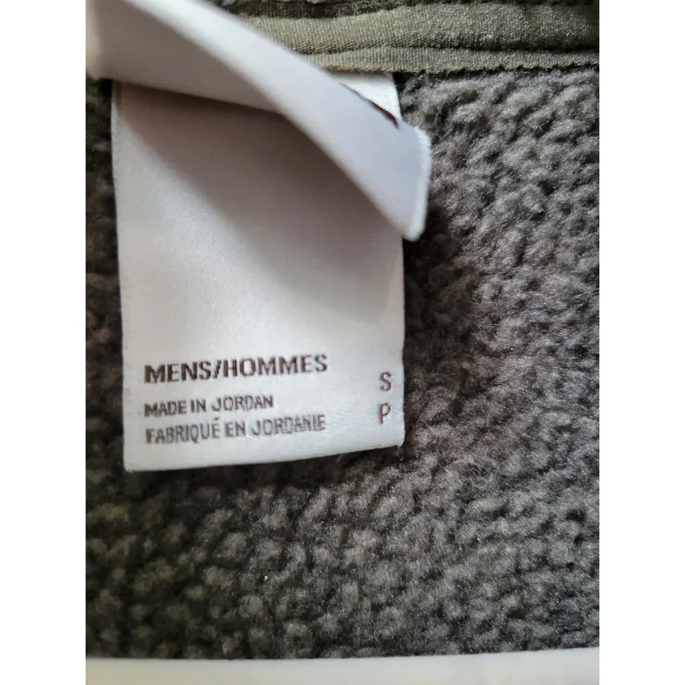 The North Face Mens Small Light Brown Vest Full Zip Gorpcore Hiking Outdoor